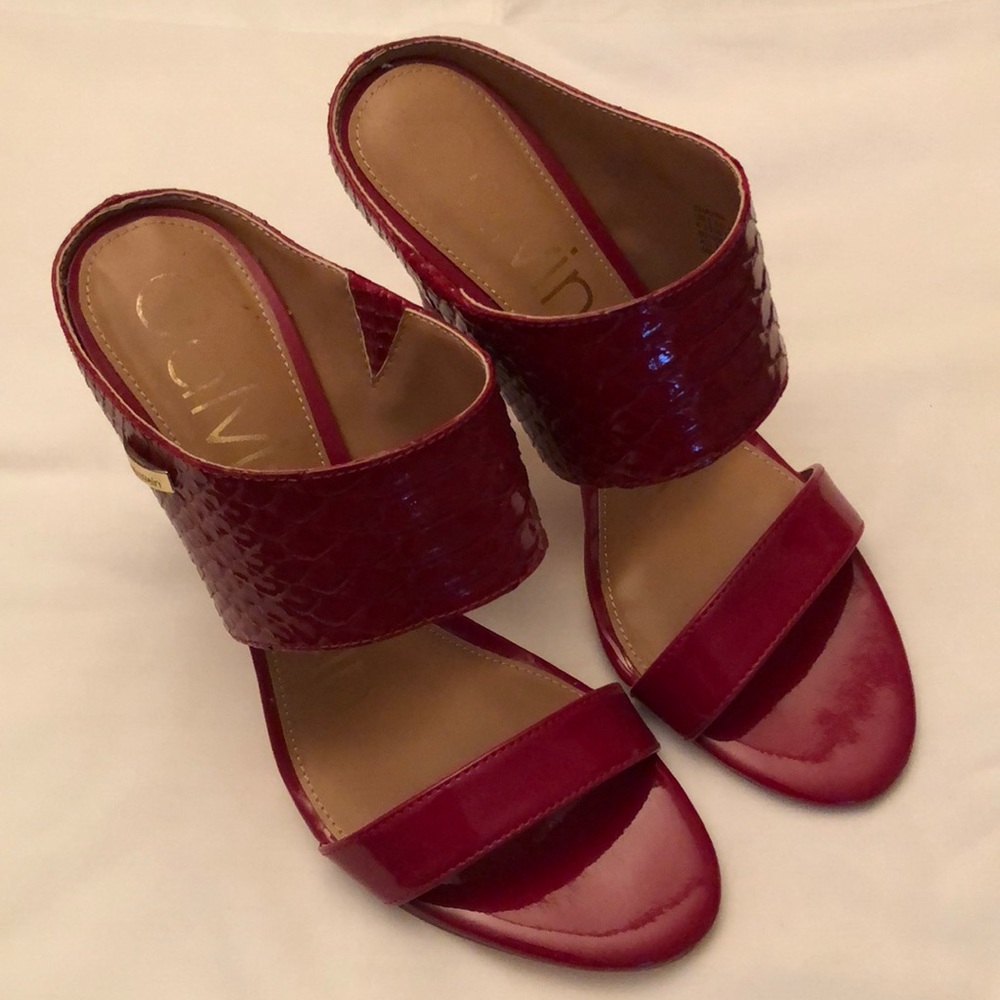 Calvin Klein Red Heels